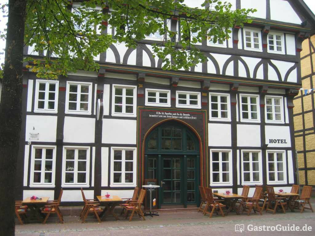Hotel Alt Warburg Exterior foto